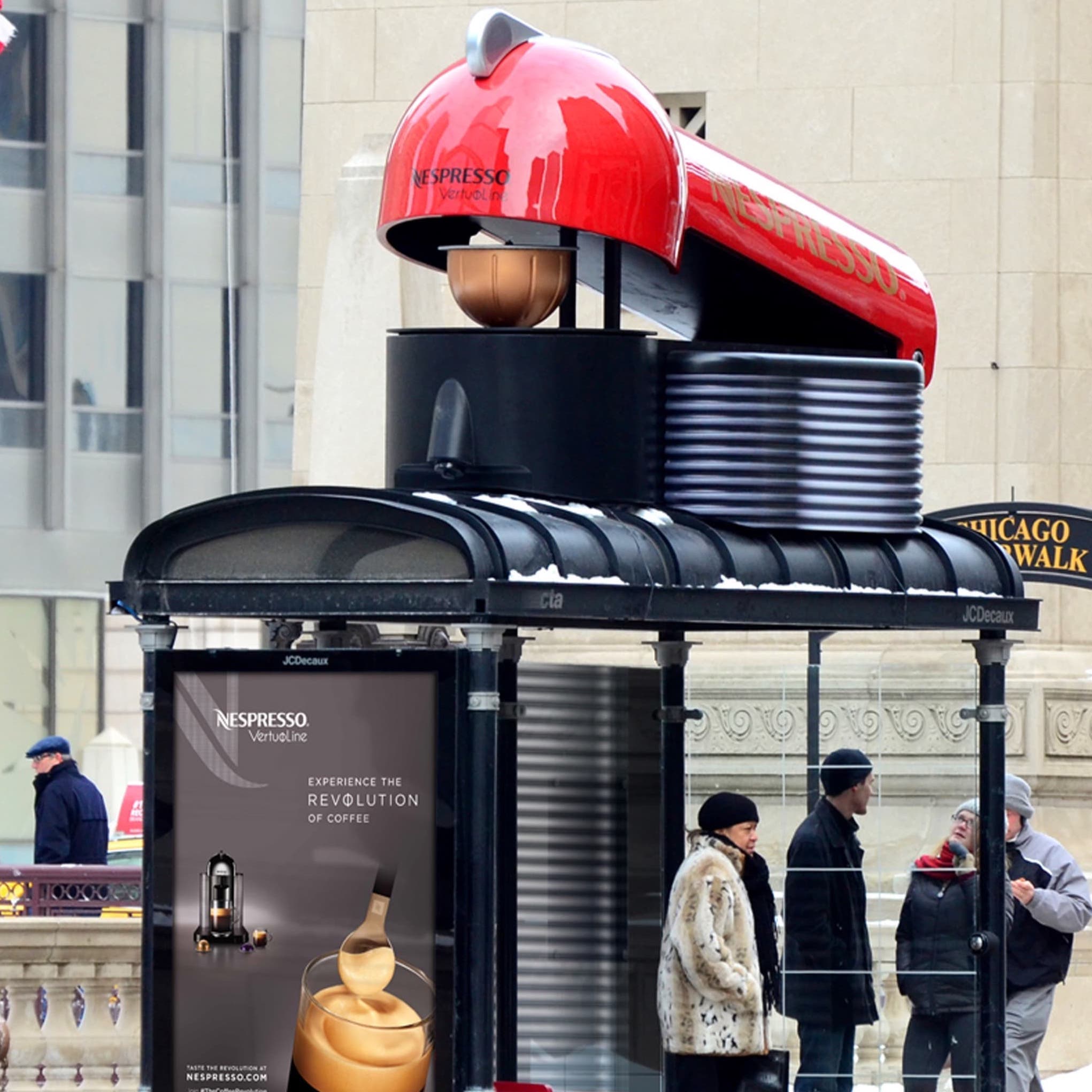 Nespresso takes Vertuo Pop launch to the streets with larger-than-life 3D  campaign